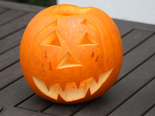 Halloween pumpkins, October 2012