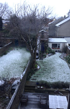 Snow in Dublin, March 2016